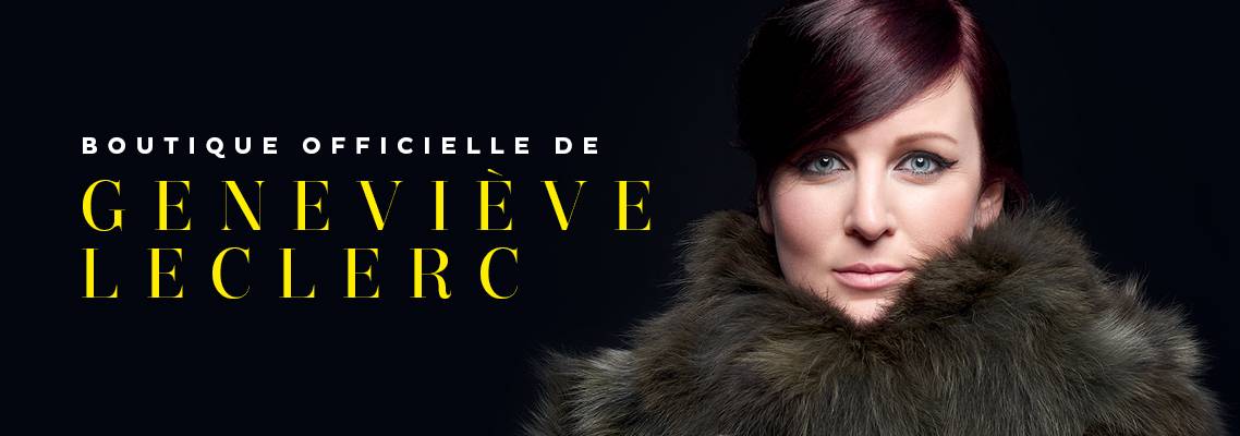 Bienvenue sur la boutique officielle de Geneviève Leclerc