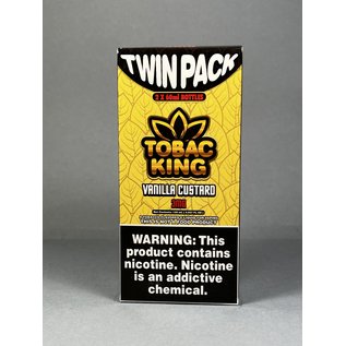 Tobacco King Vanilla Custard Twin Pack 60ml