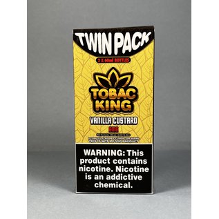 Tobacco King Vanilla Custard Twin Pack 60ml