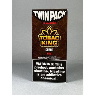 Tobacco King Cuban Twin Pack 60ml