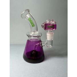 Cannatron Ooze Glyco Bong Glycerin Chilled Glass Water Pipe - Ultra Purple