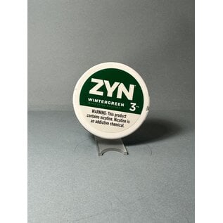 ZYN ZYN Nicotine Pouches Wintergreen 3mg