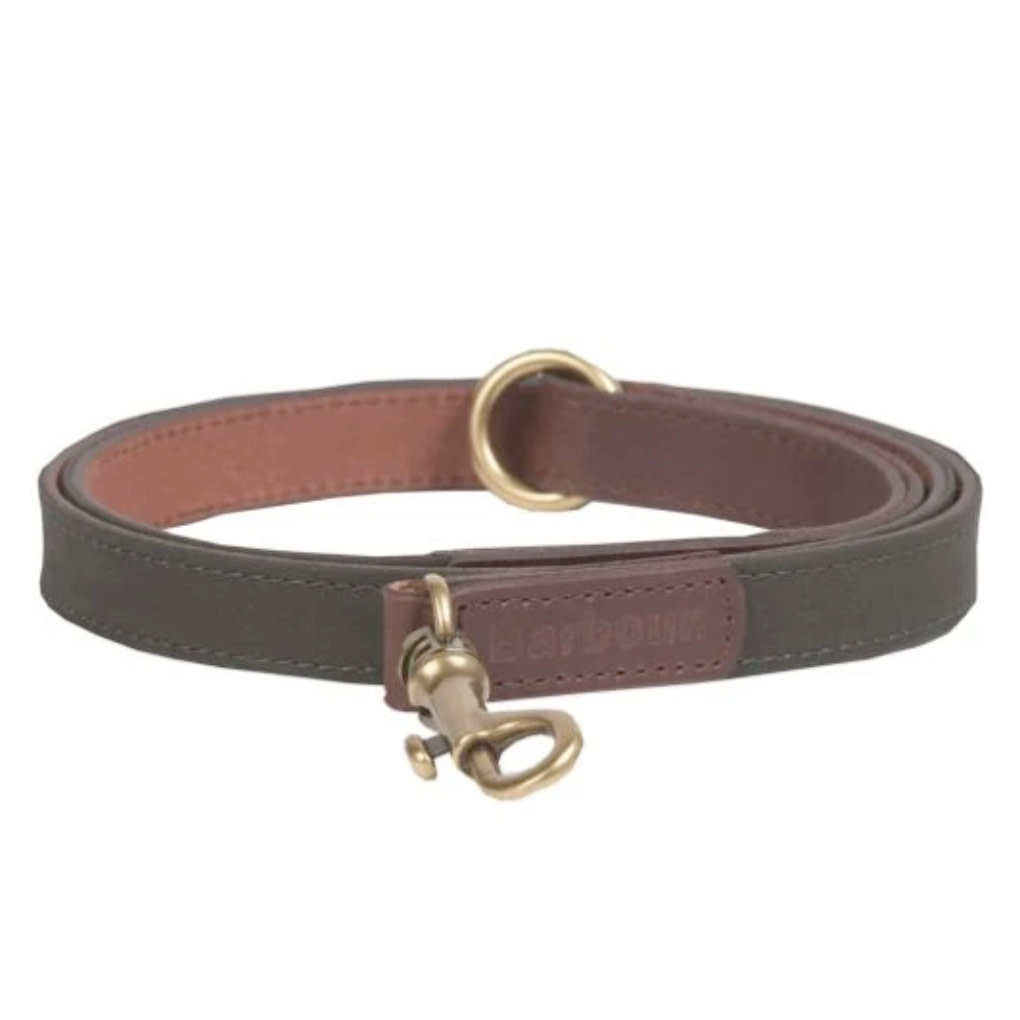 barbour dog collar and lead