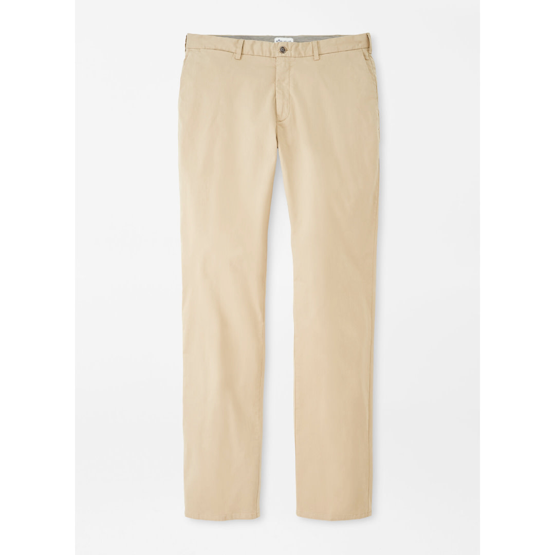 Peter Millar Crown Soft Flat-Front Trouser