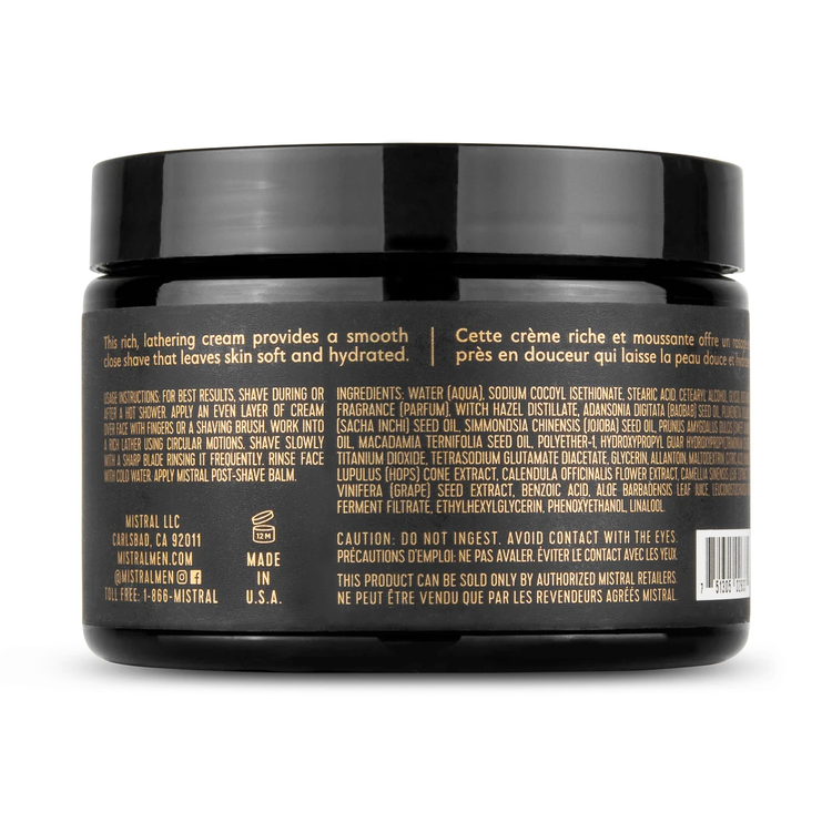 Mistral Mistral Men's Shave Cream