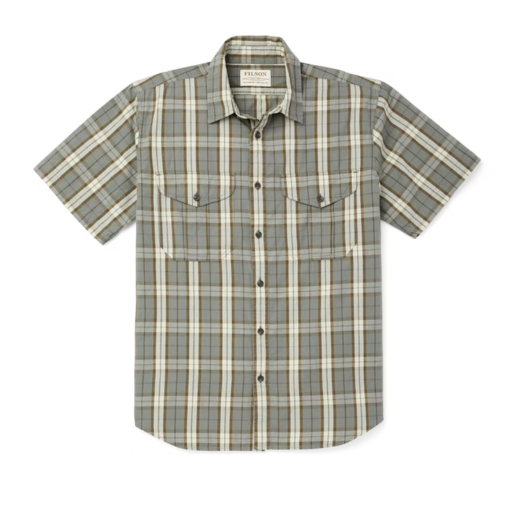 Filson Filson Washed S/S Feather Cloth Shirt