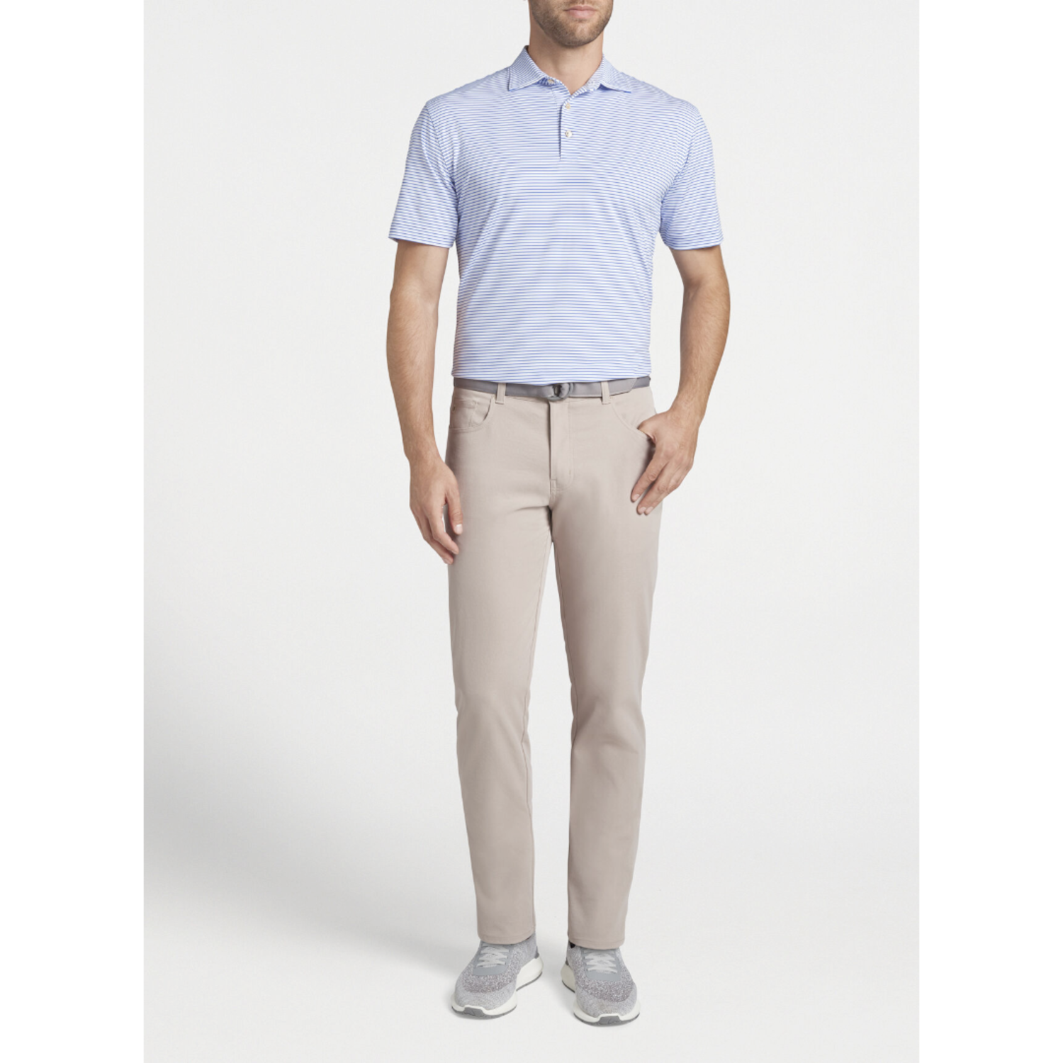 eb66 Performance Five-Pocket Pant in Iron by Peter Millar