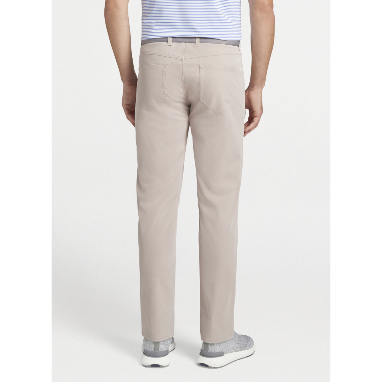 eb66 Performance Five-Pocket Pant in Dark Sand by Peter Millar