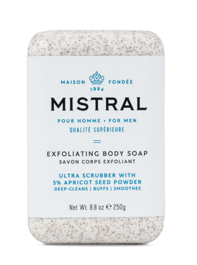 Mistral Mistral Bar Soap Men's Exfoliating - Performance Series