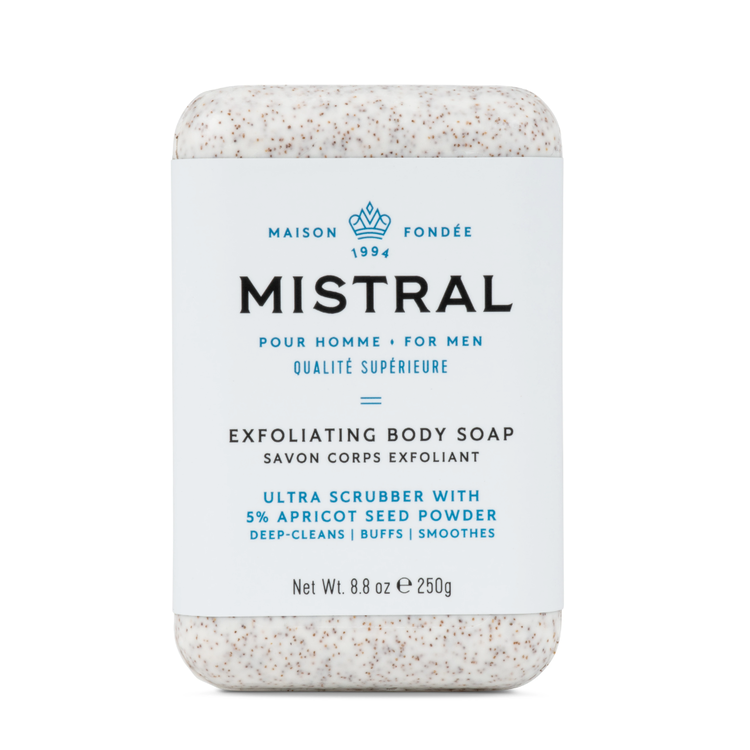 Mistral Mistral Bar Soap Men's Exfoliating - Performance Series