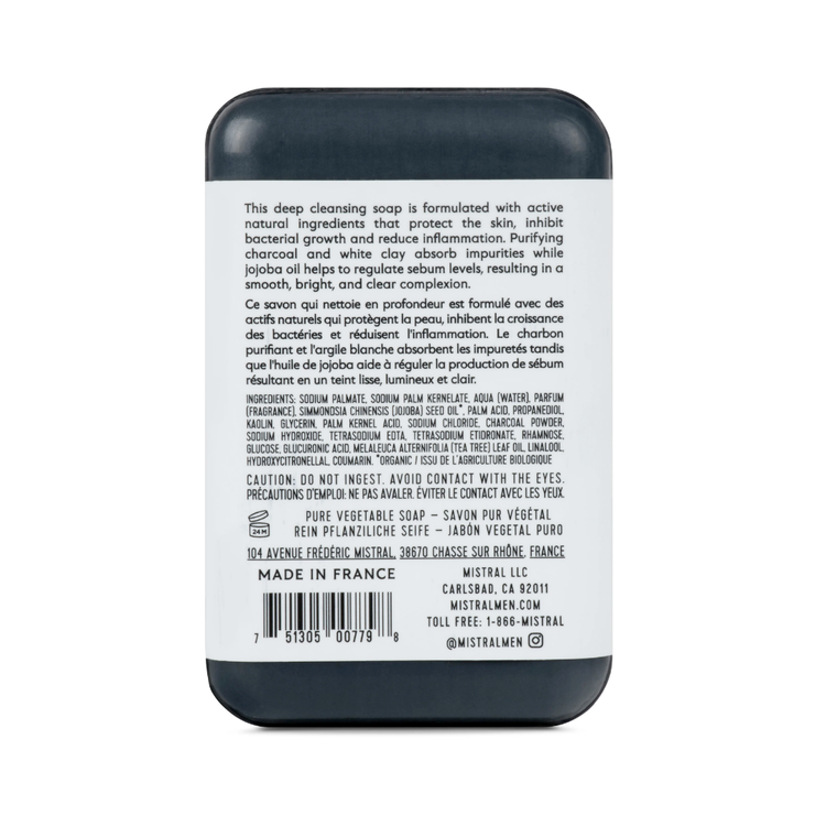 Mistral Mistral Men's Purifying Bar Soap