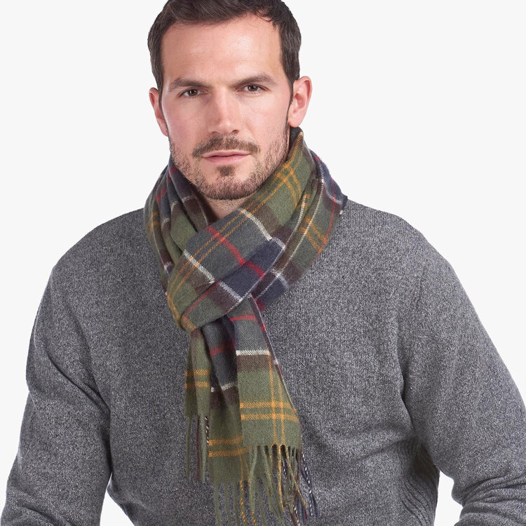 Barbour Barbour Wool Cashmere Tartan Scarf