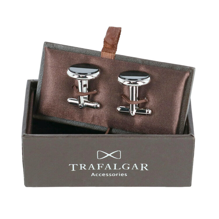 Trafalgar Trafalgar Sutton Round Cufflinks