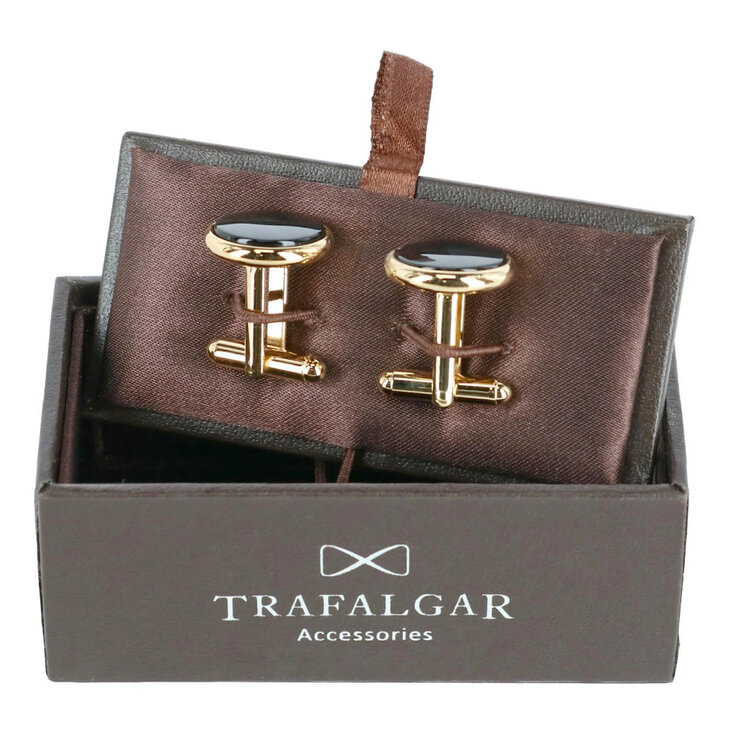 Trafalgar Trafalgar Sutton Round Cufflinks