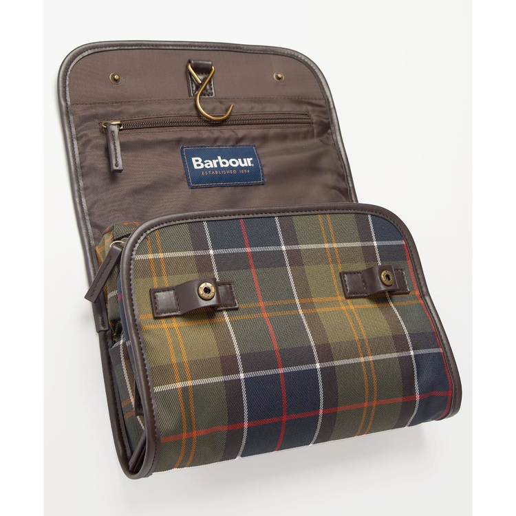 Barbour Barbour Tartan Hanging Washbag