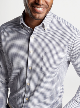 Peter Millar Peter Millar Hanford Performance Twill Sport Shirt