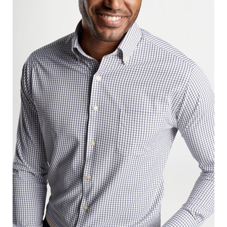 Peter Millar Peter Millar Hanford Performance Twill Sport Shirt