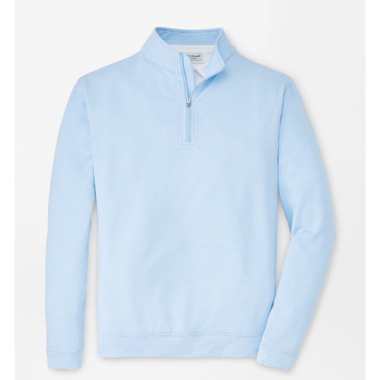 Peter Millar Peter Millar Perth Sugar Stripe  Quarter Zip