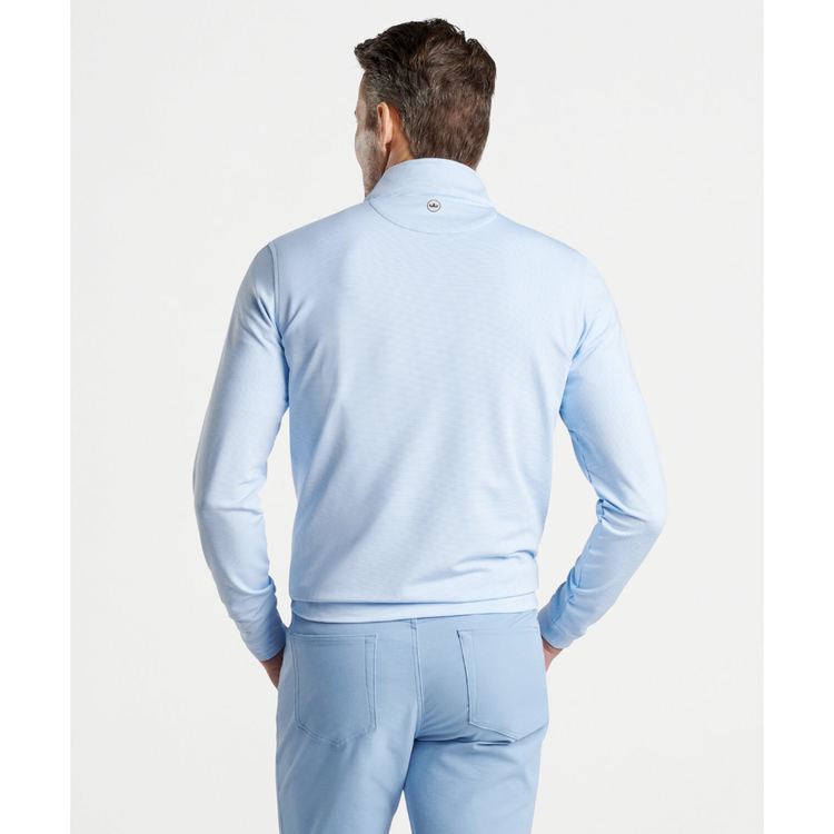 Peter Millar Peter Millar Perth Sugar Stripe  Quarter Zip