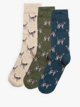 Barbour Barbour Pointer Dog Socks Gift Box