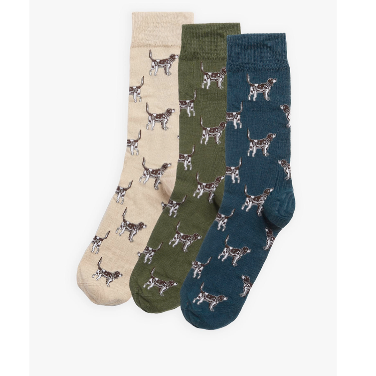 Barbour Barbour Pointer Dog Socks Gift Box
