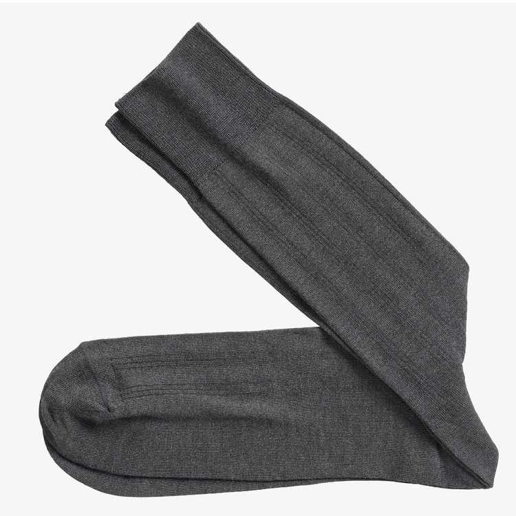 Johnston & Murphy Johnston & Murphy Pima Cotton Ribbed Sock