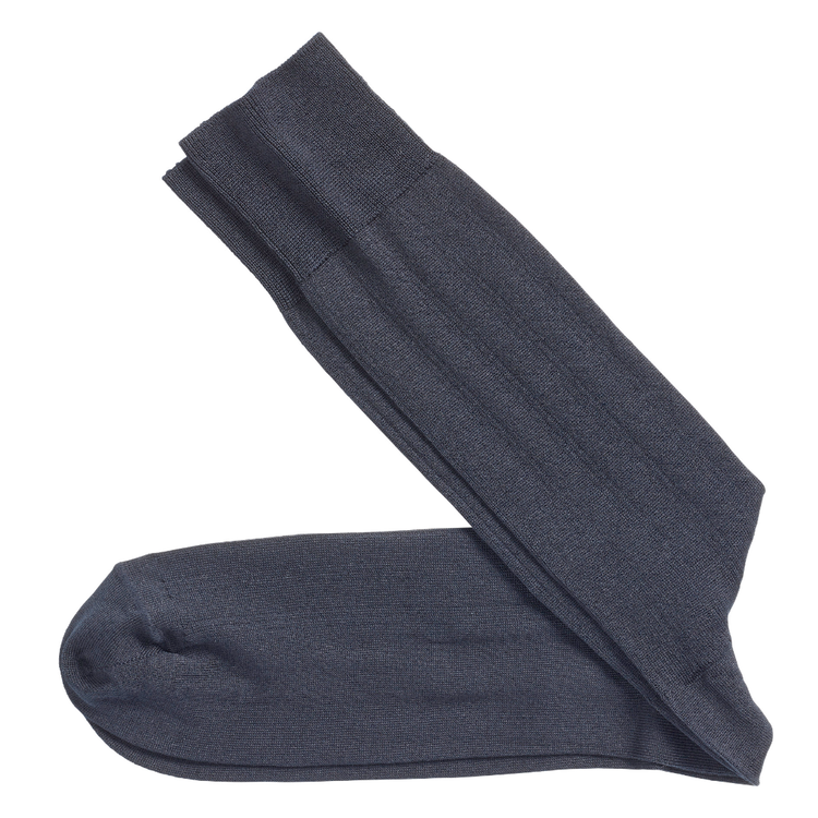 Johnston & Murphy Johnston & Murphy Pima Cotton Ribbed Sock