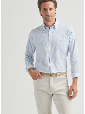 Peter Millar Peter Millar Hanford Performance Twill Sport Shirt