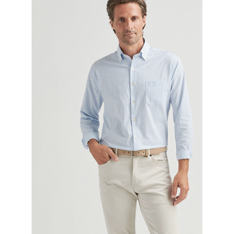 Peter Millar Peter Millar Hanford Performance Twill Sport Shirt