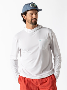 Duck Head Duck Head LS Windward Performance Hooded T-Shirt