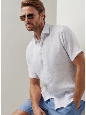 Peter Millar Peter Millar Soiree Linen Sport Shirt