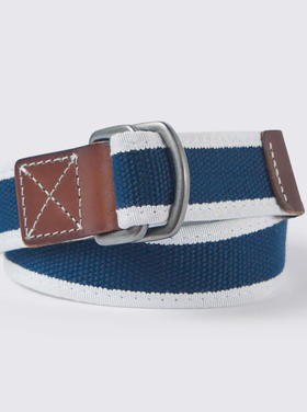 Turtleson Heritage Stripe Canvas Belt