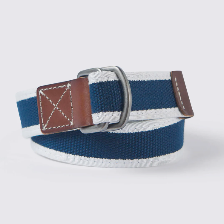 Turtleson Heritage Stripe Canvas Belt