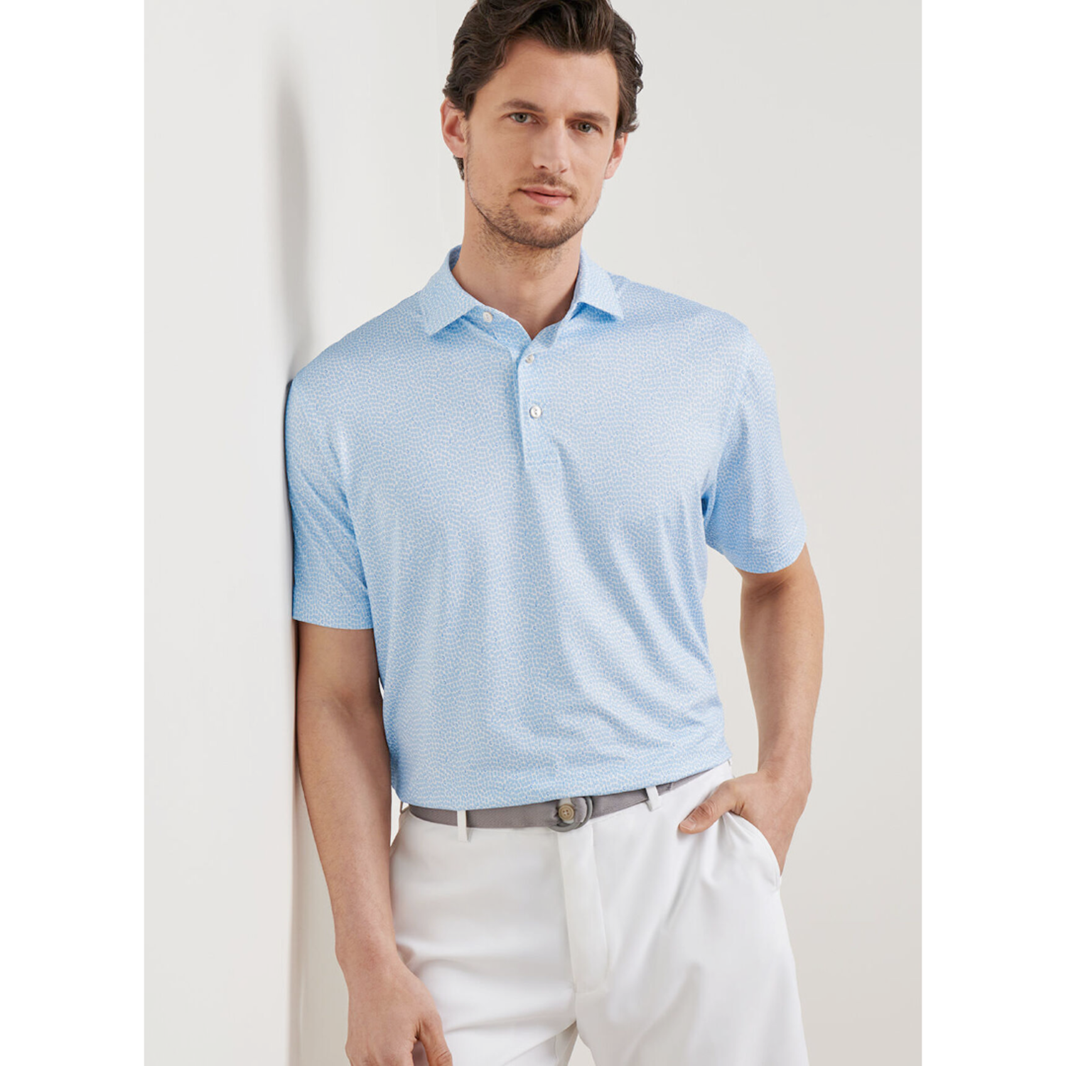 Peter Millar Oyster Shooter Performance Jersey Polo - CK
