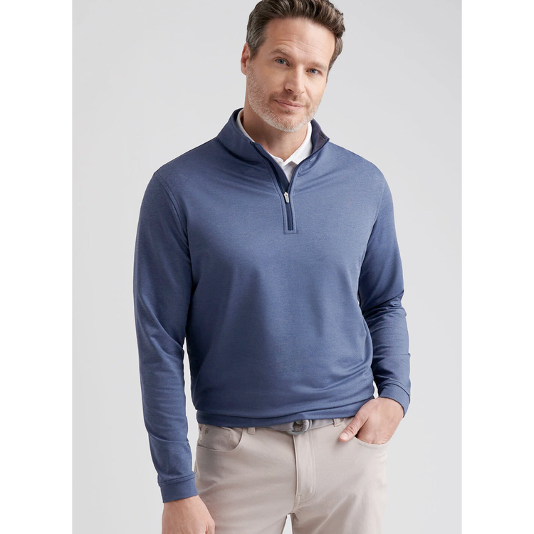 Peter Millar Peter Millar Perth Melange Performance Quarter Zip
