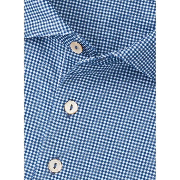 Peter Millar Peter Millar Gingham Performance Jersey Polo
