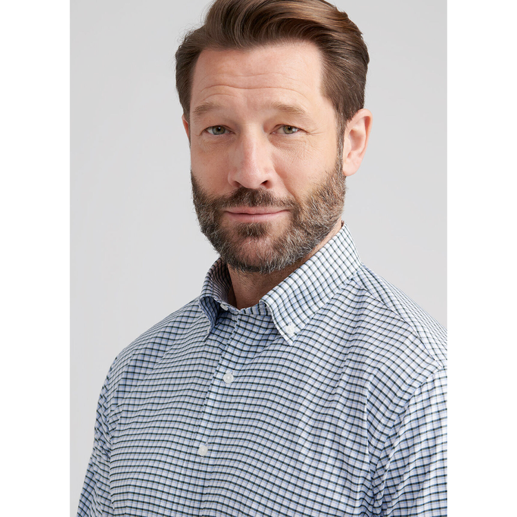 Peter Millar Peter Millar Cashiers Performance Twill Sport Shirt