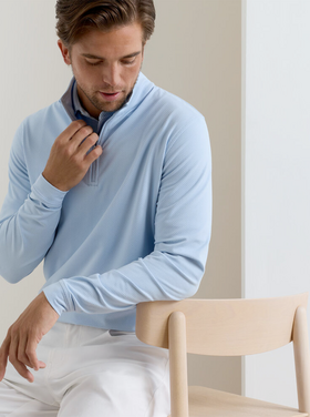 Peter Millar Peter Millar Perth Crosshatch Performance Quarter-Zip
