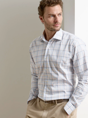 Peter Millar Peter Millar Warren Crown Lite Cotton Stretch Sport Shirt