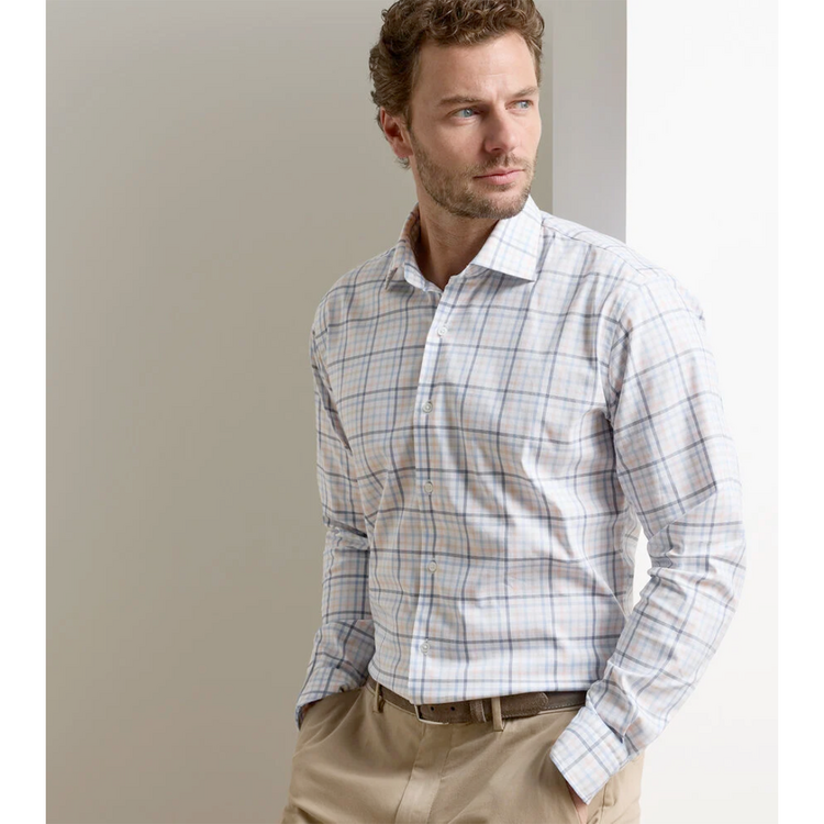 Peter Millar Peter Millar Warren Crown Lite Cotton Stretch Sport Shirt