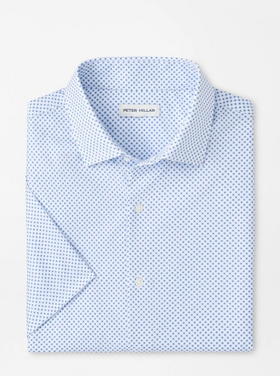 Peter Millar Peter Millar Cecil Performance Poplin SS Sport Shirt