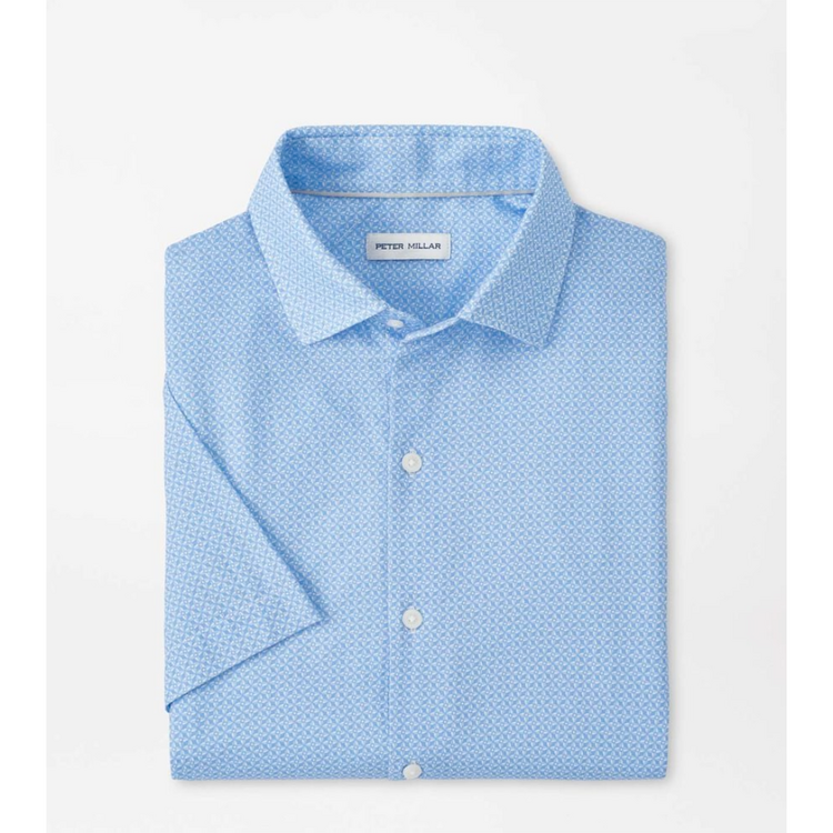 Peter Millar Peter Millar Windsail Cotton Lyocel SS Sport Shirt