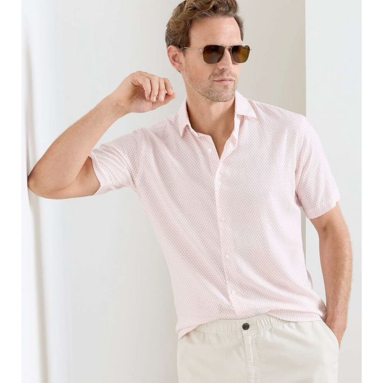 Peter Millar Peter Millar Tamarama Cotton Lyocel SS Sport Shirt