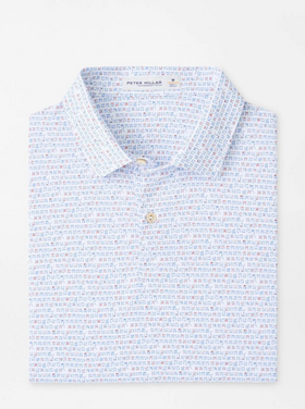Peter Millar Peter Millar Featherweight Cornhole Performance Polo