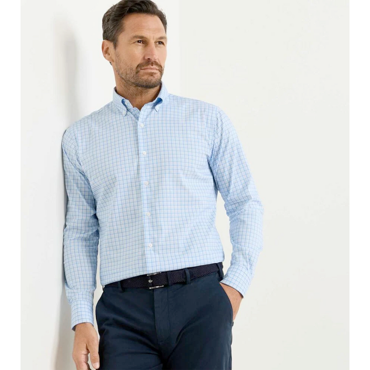 Peter Millar Peter Millar Calvin Crown Lite Cotton Stretch Sport Shirt