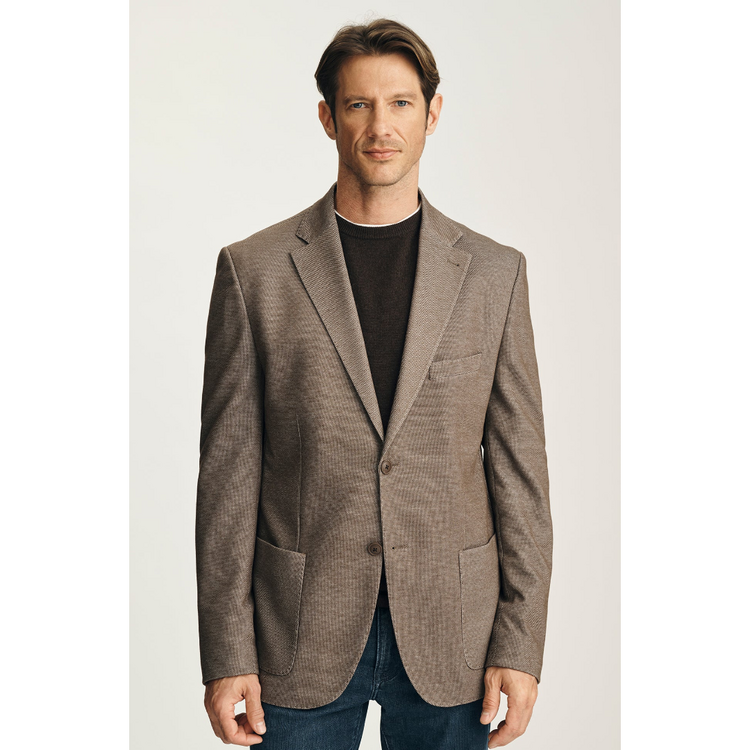 34 Heritage 34 Heritage Matteo Honeycomb Blazer