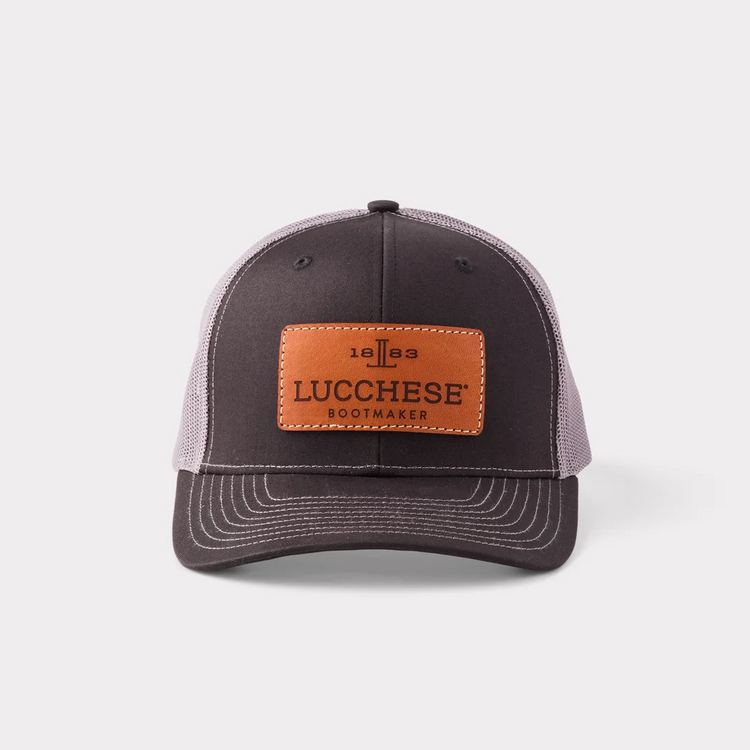 Lucchese Lucchese Leather Patch Cap