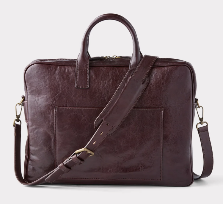 Lucchese Lucchese Cosimo Briefcase - Chocolate