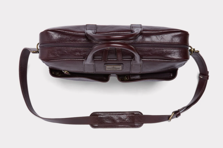 Lucchese Lucchese Cosimo Briefcase - Chocolate