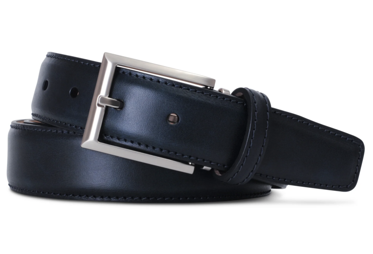 Brookes & Hyde Brookes & Hyde Glazed Italian Calf Belt